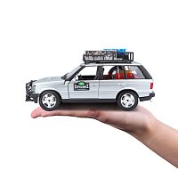 Bburago - Auta HOBBY, Range Rover, stříbrná, 1:24