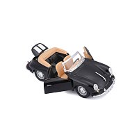 Bburago - Auta HOBBY, Porsche 356B Cabriolet (1961), černá, 1:24