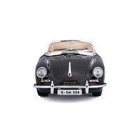 Bburago - Auta HOBBY, Porsche 356B Cabriolet (1961), černá, 1:24