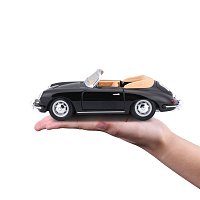 Bburago - Auta HOBBY, Porsche 356B Cabriolet (1961), černá, 1:24