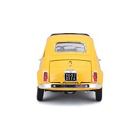 Bburago - Auta HOBBY, Fiat 500F (1965), žlutá, 1:24