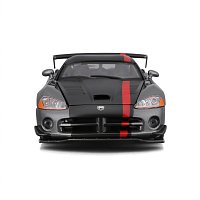 Bburago - Auta HOBBY, Dodge Viper SRT 10 ACR, šedá metalíza-matná černá, 1:24