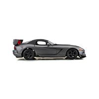 Bburago - Auta HOBBY, Dodge Viper SRT 10 ACR, šedá metalíza-matná černá, 1:24