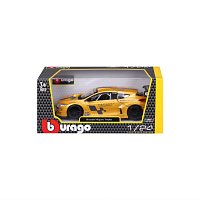 Bburago - Auta HOBBY, Renault Mégane Trophy, žlutá metalíza, 1:24