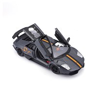 Bburago - Auta HOBBY, Murciélago LP 670-4 SV China Limited Edition, šedá metalíza, 1:24