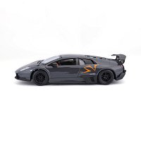 Bburago - Auta HOBBY, Murciélago LP 670-4 SV China Limited Edition, šedá metalíza, 1:24