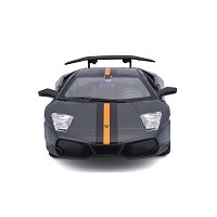Bburago - Auta HOBBY, Murciélago LP 670-4 SV China Limited Edition, šedá metalíza, 1:24