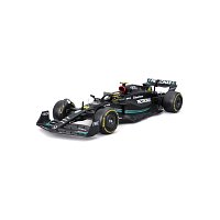 Bburago - RACE Formule F1, Team Mercedes-AMG Petronas W14 (2023), #44 Lewis Hamilton, 1:24