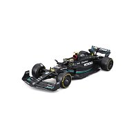 Bburago - RACE Formule F1, Team Mercedes-AMG Petronas W14 (2023), #44 Lewis Hamilton, 1:24