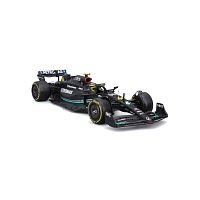 Bburago - RACE Formule F1, Team Mercedes-AMG Petronas W14 (2023), #44 Lewis Hamilton, 1:24