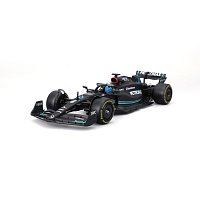 Bburago - RACE Formule F1, Team Mercedes-AMG Petronas W14 (2023), #63 George Russell, 1:24