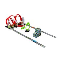 Bburago - GoGEARS EXTREME, Loop set - Double Vortex dráha se dvěma autíčky