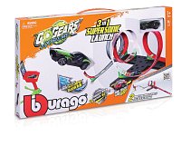 Bburago - GoGEARS EXTREME, Loop set - SuperSonic Launch dráha 3v1 s autíčkem
