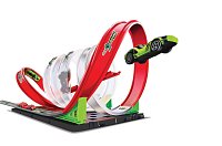 Bburago - GoGEARS EXTREME, Loop set - Hyper6 Loop and Launch dráha se dvěma autíčky
