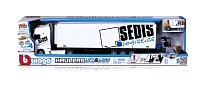 Bburago - HAULERS LIFT & LOAD, M-B Actros kamion s přívěsem + příslušenství, 1:43
