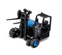 Bburago - HAULERS LIFT & LOAD, M-B Actros kamion s přívěsem + příslušenství, 1:43