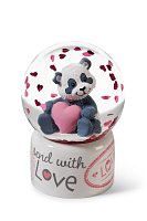 NICI Snežítko Panda Love 6,5 cm