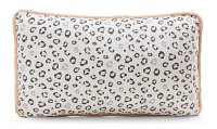 NICI GREEN Polštář sněžný leopard Eleni Snowbell 43x25 cm