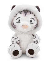 NICI GREEN Plyšový sněžný leopard Eleni Snowbell, 20 cm