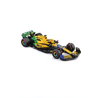 Bburago - RACE Formule F1 v dekorativním boxu, McLaren MCL38 (2024) Senna Edition, #81 Piastri, 1:43