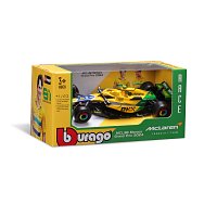 Bburago - RACE Formule F1, Team McLaren MCL38 (2024) Senna Edition, #4 Lando Norris, 1:43