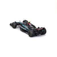 Bburago - FORMULA RACING, 2 Pack - Mercedes-AMG W15 (2024), #44 L. Hamilton + #63 G. Russel, 1:43