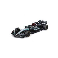 Bburago - FORMULA RACING, 2 Pack - Mercedes-AMG W15 (2024), #44 L. Hamilton + #63 G. Russel, 1:43