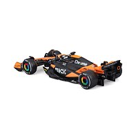 Bburago - FORMULA RACING, 2 Pack – McLaren Team MCL38 (2024), #81 O. Piastri + #4 L. Norris, 1:43