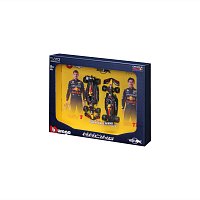 Bburago - FORMULA RACING, 2 Pack - Red Bull Racing RB20 (2024), #1 M.Verstappen + #11 S.Perez, 1:43