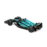 Bburago - RACE Formule F1 v dekorativním boxu, Aston Martin AMR23 (2023), #18 Lance Stroll, 1:43