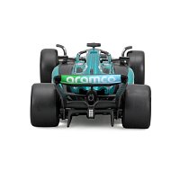 Bburago - RACE Formule F1 v dekorativním boxu, Aston Martin AMR23 (2023), #18 Lance Stroll, 1:43
