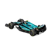 Bburago - RACE Formule F1 v dekorativním boxu, Aston Martin AMR23 (2023), #14 Fernando Alonso, 1:43
