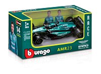 Bburago - RACE Formule F1, Team Aston Martin AMR23 (2023), #18 Lance Stroll, 1:43