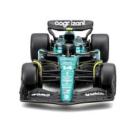 Bburago - RACE Formule F1, Team Aston Martin AMR23 (2023), #14 Fernando Alonso, 1:43