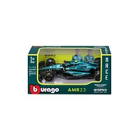 Bburago - RACE Formule F1, Team Aston Martin AMR23 (2023), #14 Fernando Alonso, 1:43