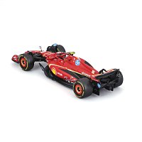 Bburago - RACE Formule F1 v dekorativním boxu, Ferrari SF-24 (2024), # 55 Carlos Sainz, 1:43