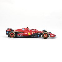 Bburago - RACE Formule F1 v dekorativním boxu, Ferrari SF-24 (2024), # 55 Carlos Sainz, 1:43