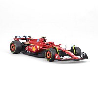 Bburago - RACE Formule F1 v dekorativním boxu, Ferrari SF-24 (2024), # 55 Carlos Sainz, 1:43