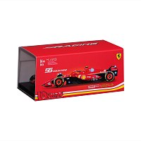 Bburago - RACE Formule F1 v dekorativním boxu, Ferrari SF-24 (2024), # 55 Carlos Sainz, 1:43