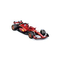 Bburago - RACE Formule F1 v dekorativním boxu, Ferrari SF-24 (2024), #16 Charles Leclerc, 1:43