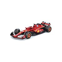 Bburago - RACE Formule F1 v dekorativním boxu, Ferrari SF-24 (2024), #16 Charles Leclerc, 1:43
