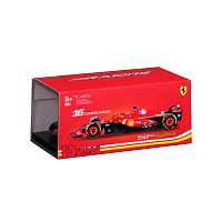 Bburago - RACE Formule F1 v dekorativním boxu, Ferrari SF-24 (2024), #16 Charles Leclerc, 1:43