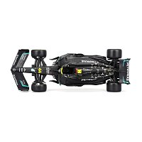 Bburago - RACE Formule F1 s figurkou jezdce, Mercedes-AMG W14 E Performance (2023) #44 Hamilton,1:24