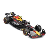 Bburago - RACE Formule F1 s figurkou jezdce, Oracle Red Bull Racing RB19 (2023), 11# Peréz, 1:24