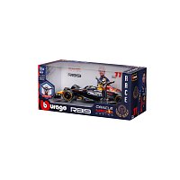 Bburago - RACE Formule F1 s figurkou jezdce, Oracle Red Bull Racing RB19 (2023), 11# Peréz, 1:24