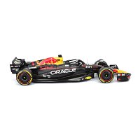 Bburago - RACE Formule F1 s figurkou jezdce, Oracle Red Bull Racing RB19 (2023), #1 Verstappen, 1:24