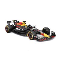 Bburago - RACE Formule F1 s figurkou jezdce, Oracle Red Bull Racing RB19 (2023), #1 Verstappen, 1:24