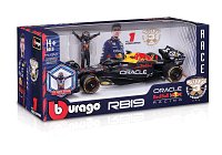 Bburago - RACE Formule F1 s figurkou jezdce, Oracle Red Bull Racing RB19 (2023), #1 Verstappen, 1:24