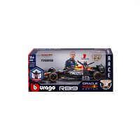 Bburago - RACE Formule F1 s figurkou jezdce, Oracle Red Bull Racing RB19 (2023), #1 Verstappen, 1:24