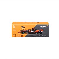 Bburago - RACE Formule F1 v dekorativním boxu, McLaren Team MCL38 (2024), 81# Oscar Piastr, 1:24